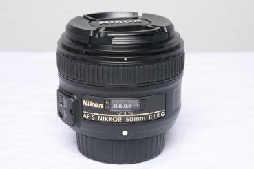 Nikon AF-S 50mm 1:1.8 G -Gebrauchtartikel-